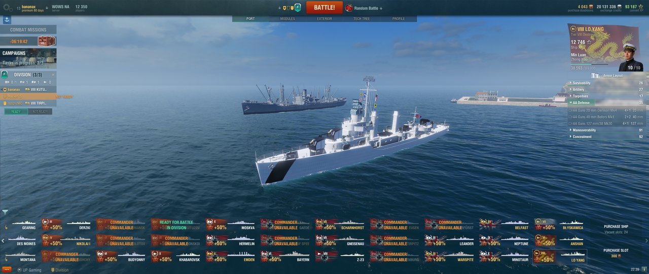 world of warships aa mod 3