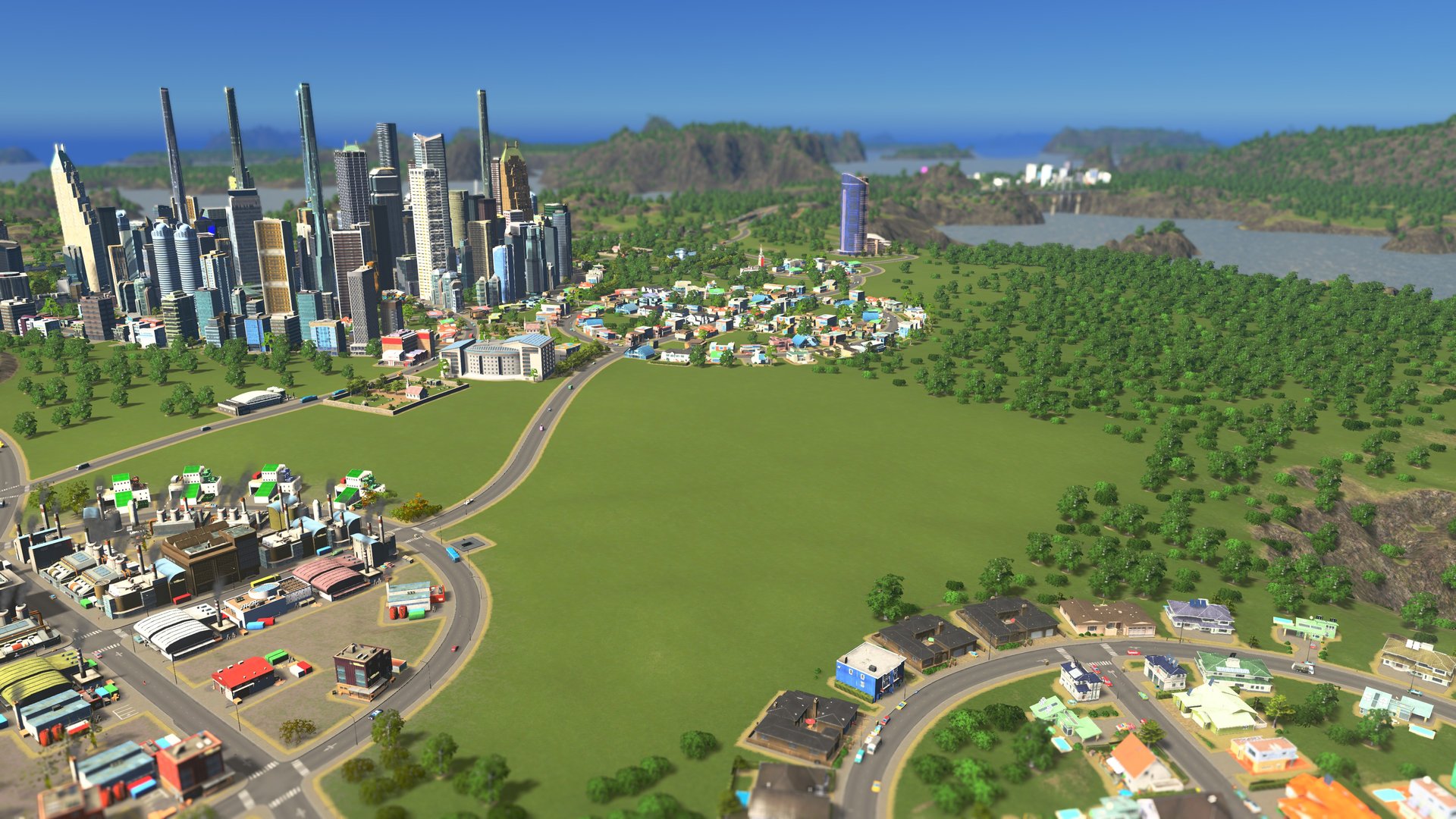 cities skylines unlock all tiles in beginning