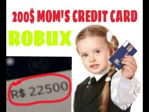 kid steals credit card for robux