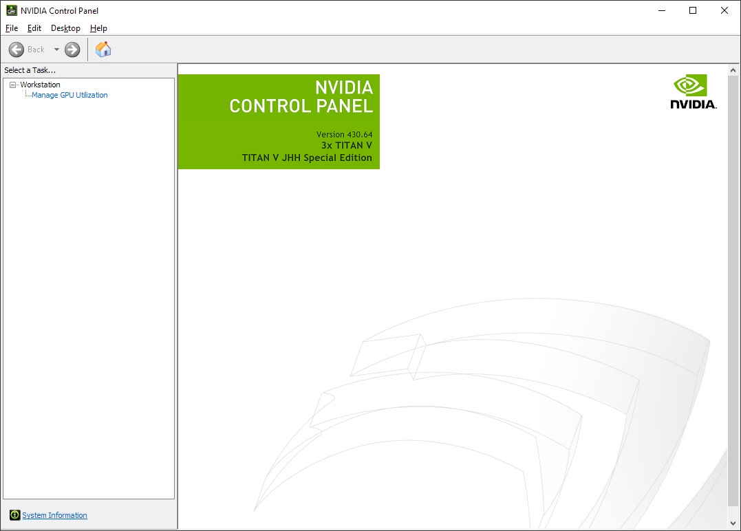nvidia control panel is gone