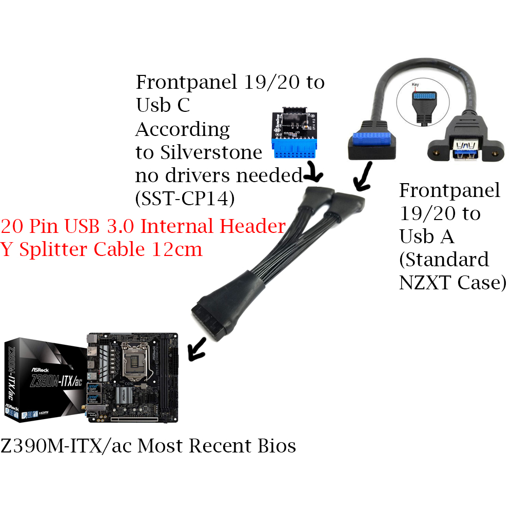 Pin Usb 3 0 Internal Header Y Splitter Issue H Ard Forum
