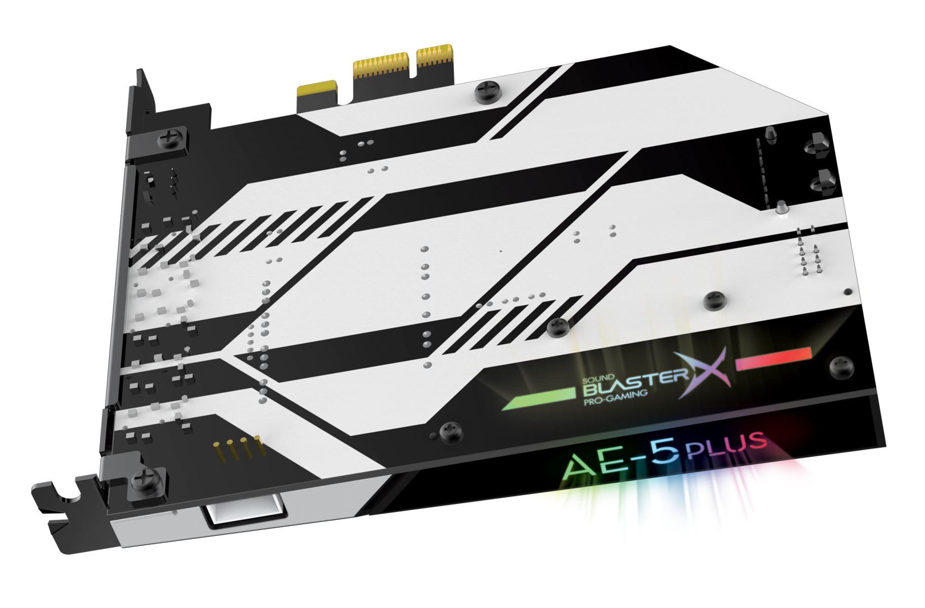 Creative Introduces The Sound Blasterx Ae 5 Plus Pure Edition In A White Finish With Added Rgb Effects H Ard Forum