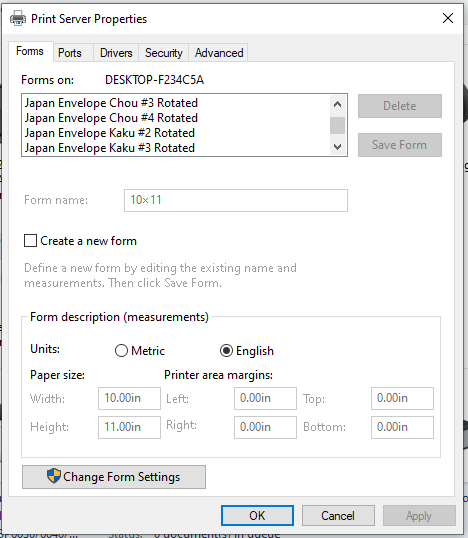 Printer Paper Size Selection Canon Lbp H Ard Forum