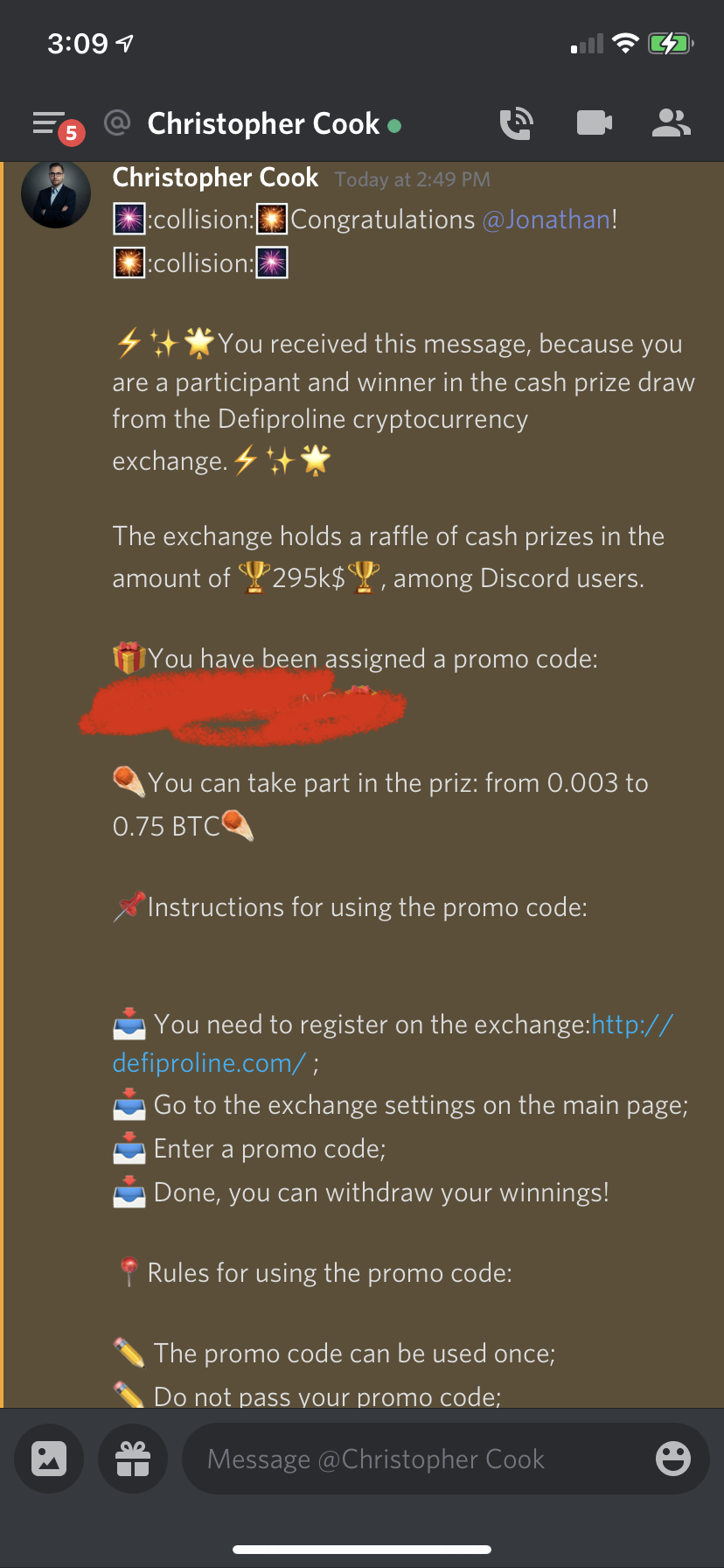 Discord Crypto Scam For Defiproline H Ard Forum